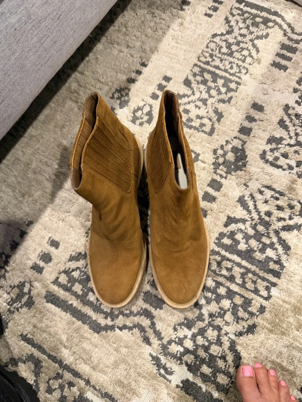 Dolce vita suede lugg sole boots sz 8.5 - Picture 2 of 5